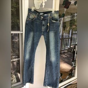 Levis Women’s 542 Low Flare Levi Strauss & Co. Blue Jeans pants Misses SZ 16 NWT